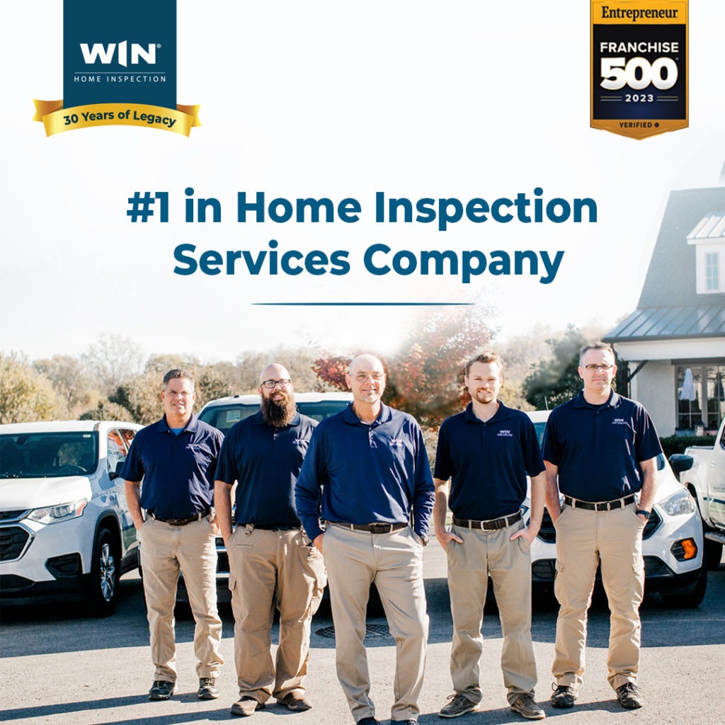 WIN Became The No.1 Home Inspection Services Franchise 
